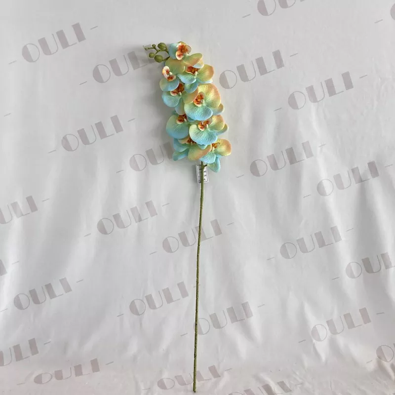 silk orchid bouquet for home decor 