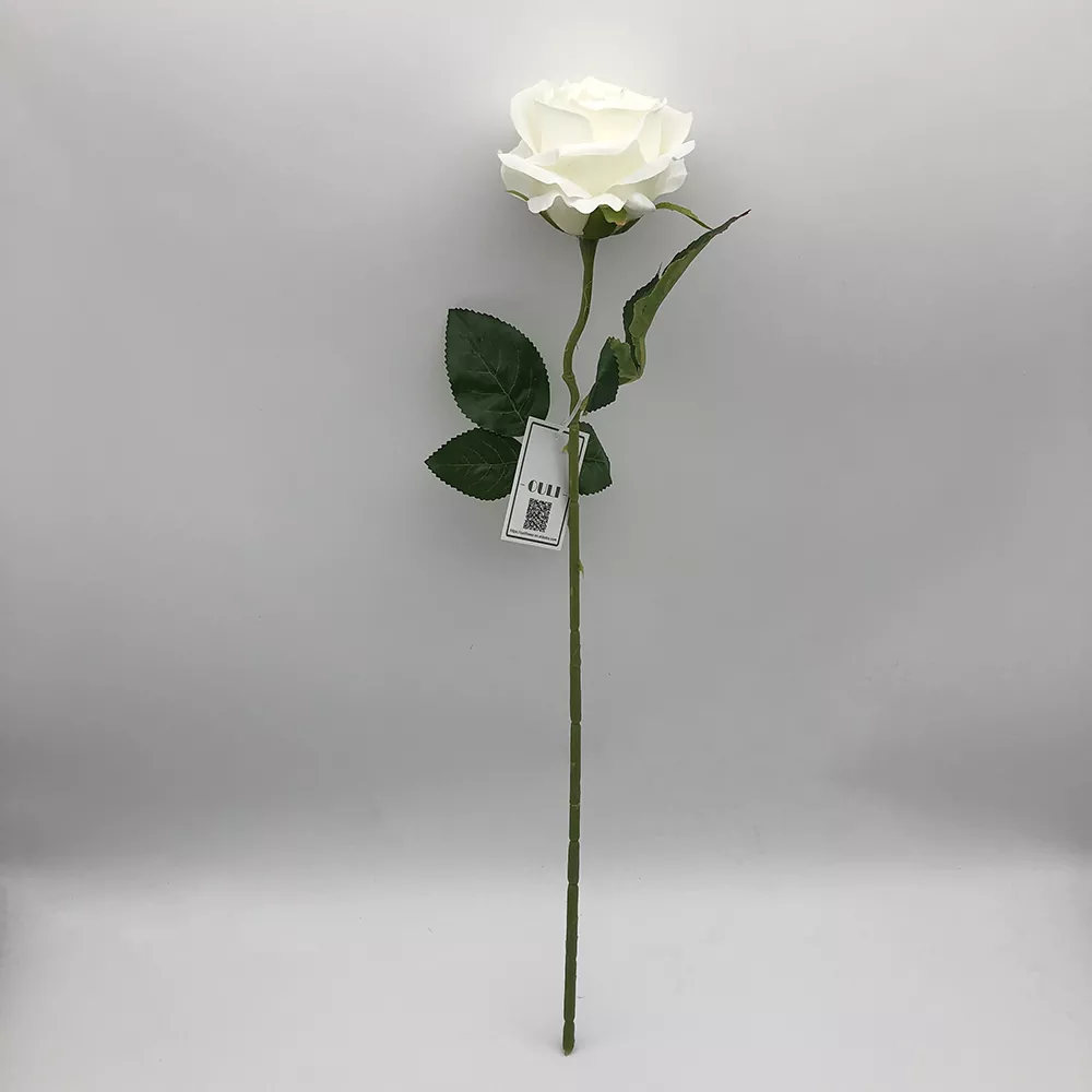 দীর্ঘ স্টেম সিল্ক গোলাপ ফুল
